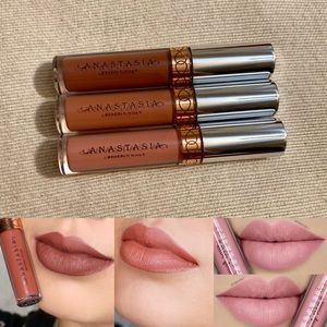 Anastasia liquid lipstick trio